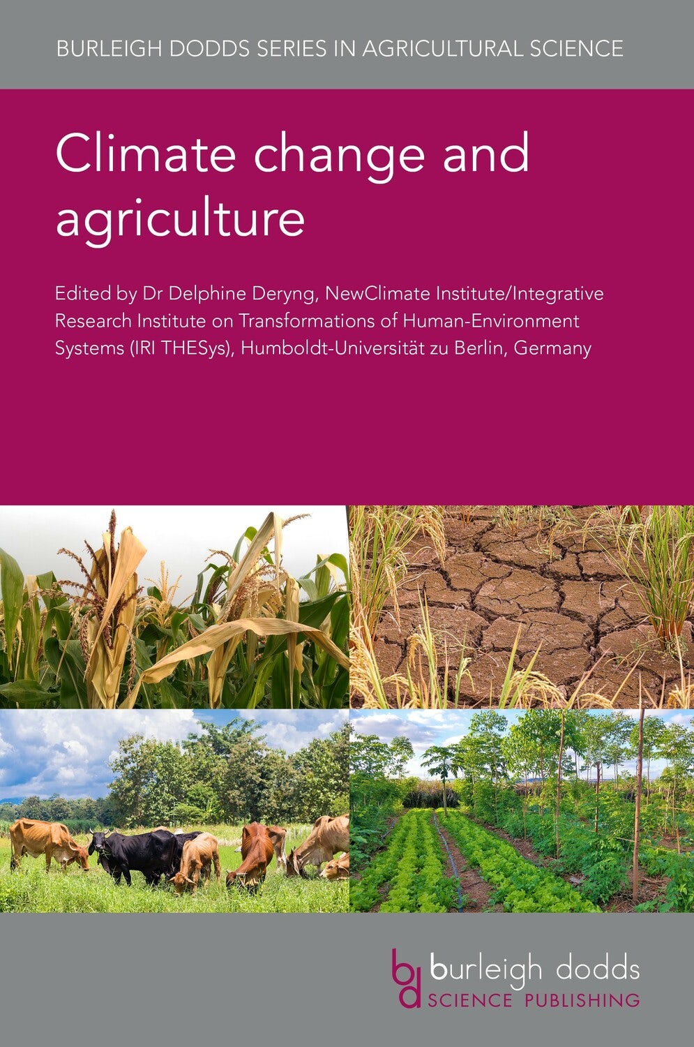 Book cover image for Climate change and agriculture ISBN: 9781786763228